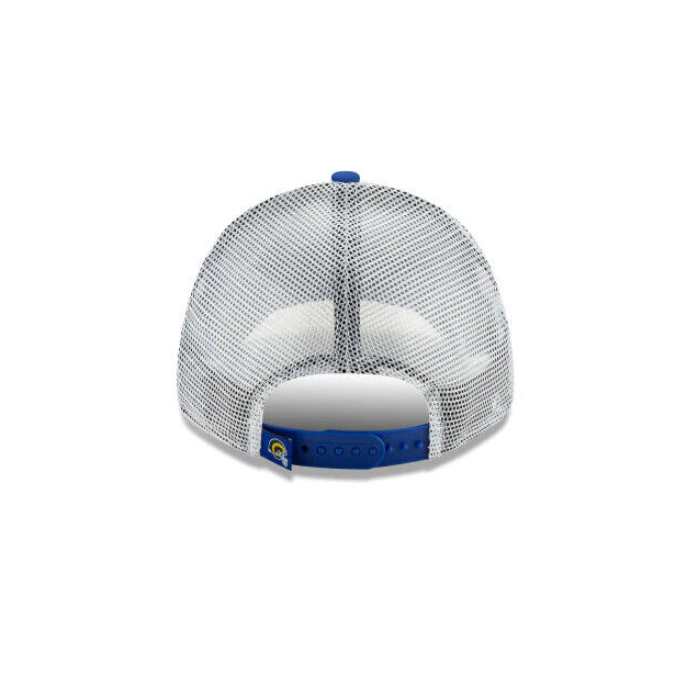 Los Angeles Rams New Era Blue 9Forty Adjustable Trucker 940 Hat