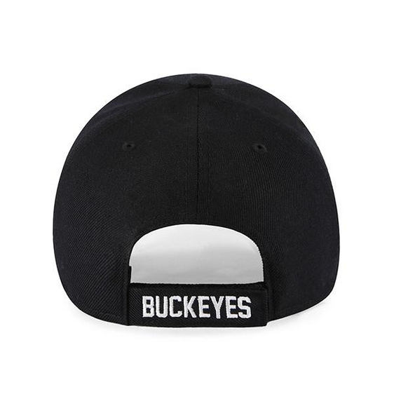 Ohio State Buckeyes '47 Brand Black MVP Adjustable Hat