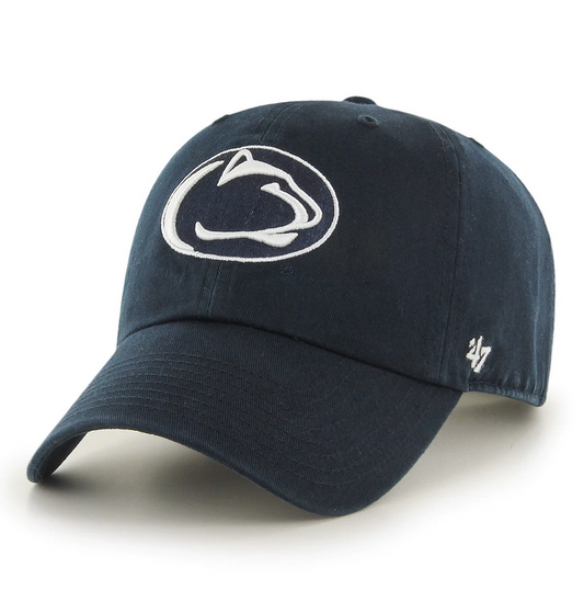 Penn State Nittany Lions '47 Brand Navy Blue Clean Up Adjustable Dad Hat