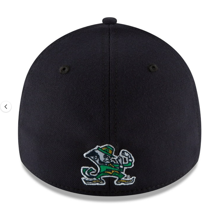 Notre Dame Fighting Irish New Era Navy Team Classic 39Thirty Flex Fit Hat