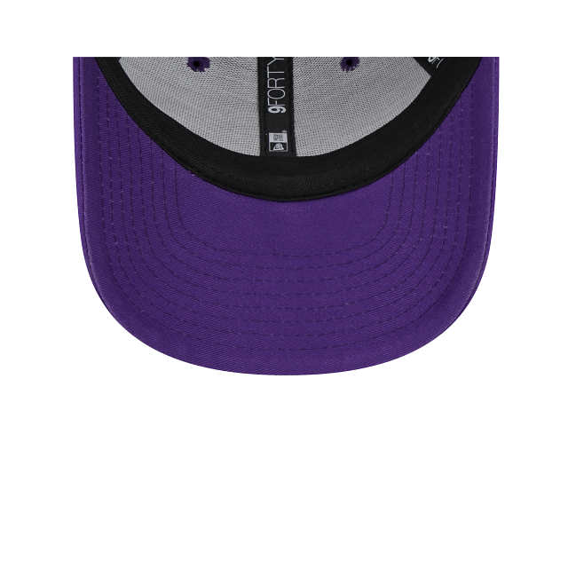 Youth Los Angeles Lakers New Era Purple 9Forty Trucker Hat