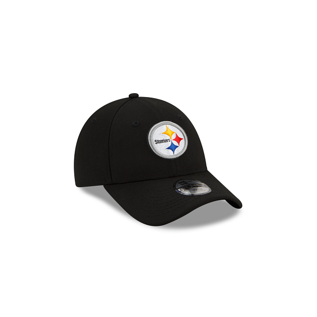 Youth Pittsburgh Steelers New Era Black 9Forty Adjustable Hat