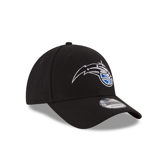 Youth Orlando Magic New Era Black 9Forty Adjustable Hat