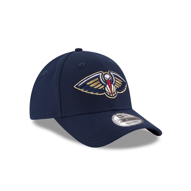Youth New Orleans Pelicans New Era Navy Blue 9Forty Adjustable Hat
