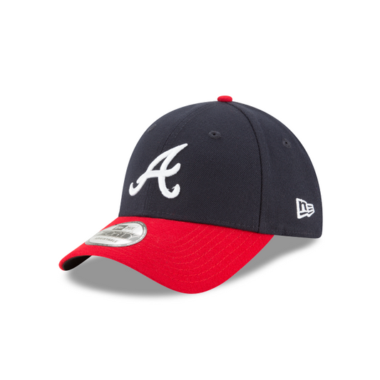 Youth Atlanta Braves New Era Navy Blue 9Forty Adjustable Hat