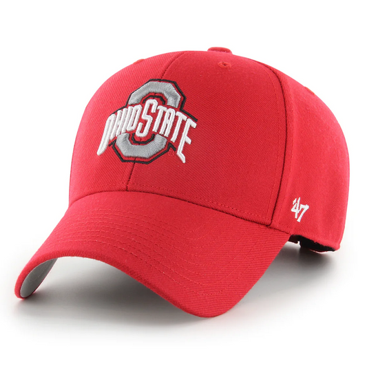 Ohio State Buckeyes '47 Brand Red MVP Adjustable Hat