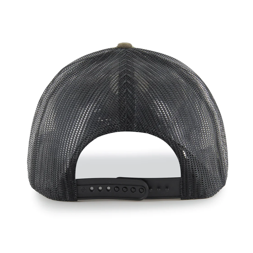 Chicago Cubs '47 Brand Camo Trucker Adjustable Hat