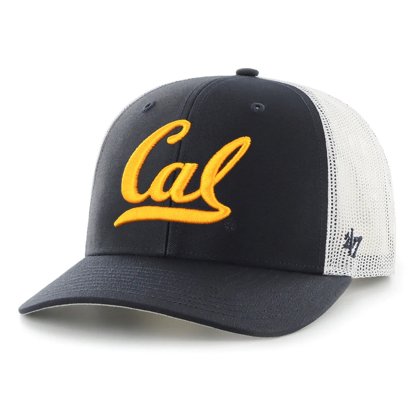 Cal-Berkeley Golden Bears '47 Brand Navy Trucker Snapback Adjustable Hat