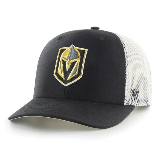 Vegas Golden Knights '47 Brand Black Trucker Adjustable Hat
