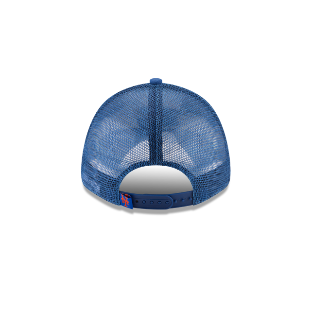 New York Mets New Era Blue 9Forty Adjustable Trucker Hat