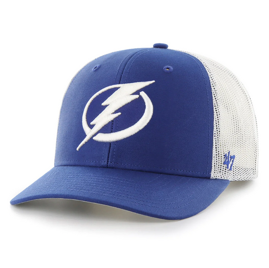Tampa Bay Lightning '47 Brand Blue Trucker Snapback Adjustable Hat