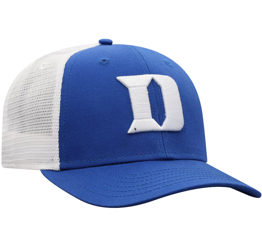 Duke Blue Devils Top of the World Blue Victory Trucker Snapback Hat