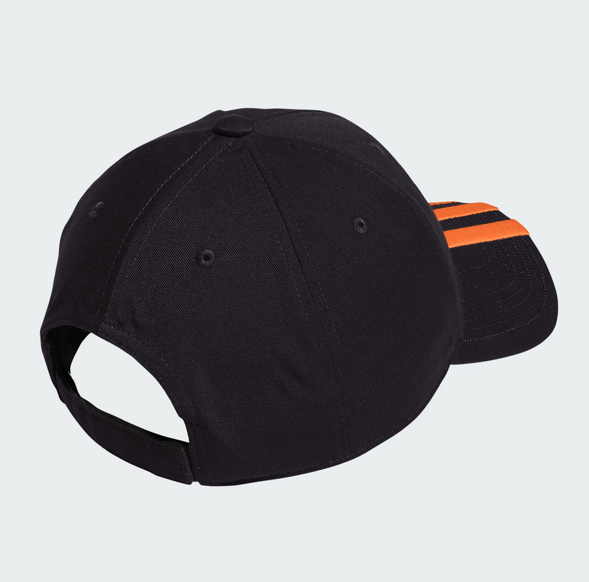 Philadelphia Flyers Adidas Black Three Stripe Adjustable Hat