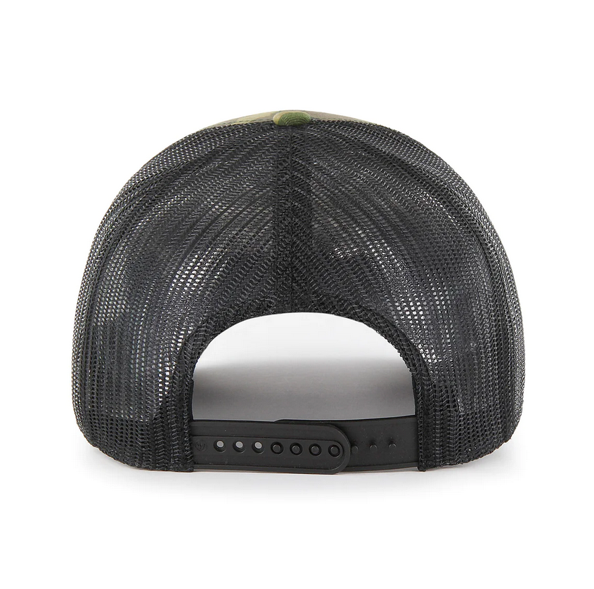 Boston Bruins '47 Brand Camo Trucker Adjustable Hat