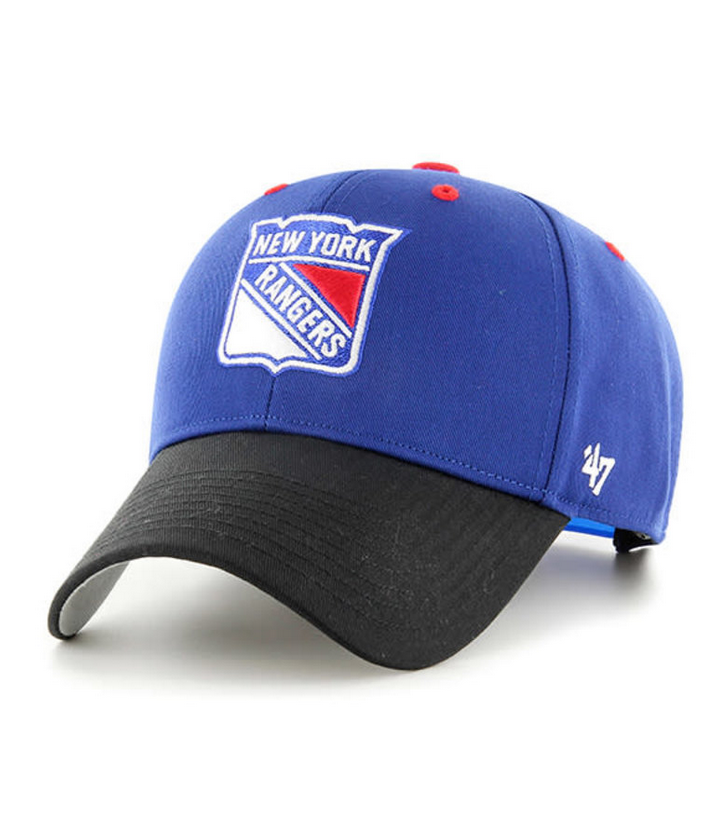 New York Rangers '47 Brand Blue MVP Snapback Adjustable Hat