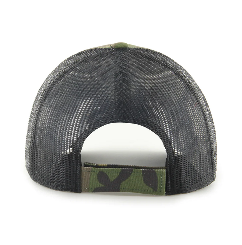 Pittsburgh Steelers '47 Brand Camo Trucker Adjustable Backstrap Hat