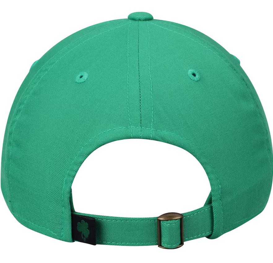 Notre Dame Fighting Irish Top Of The World Green Staple Adjustable Dad Hat