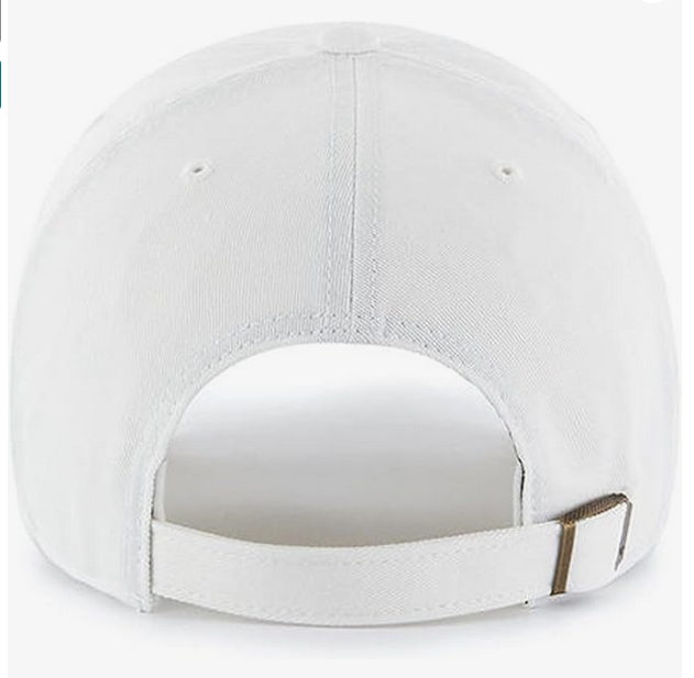 New York Yankees '47 Brand White Clean Up Adjustable Dad Hat