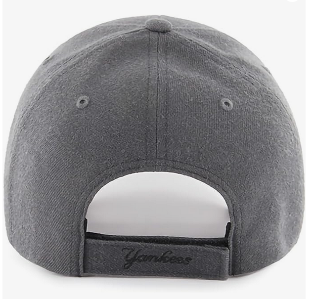 New York Yankees '47 Brand Charcoal Audible Two Tone MVP Hat