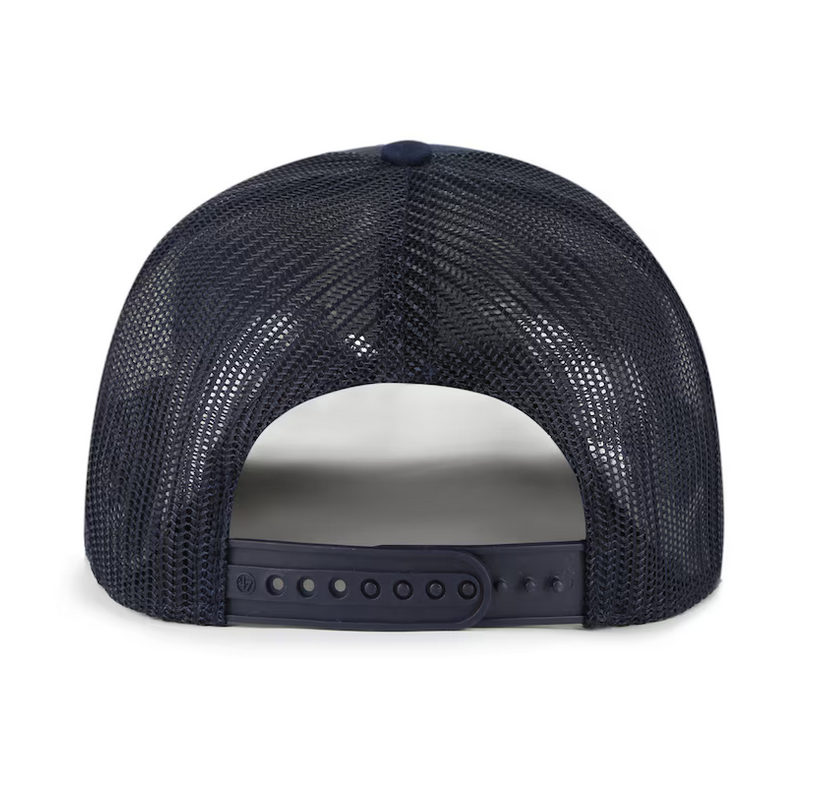 New York Yankees '47 Brand Navy Blue Berm Trucker Adjustable Hat