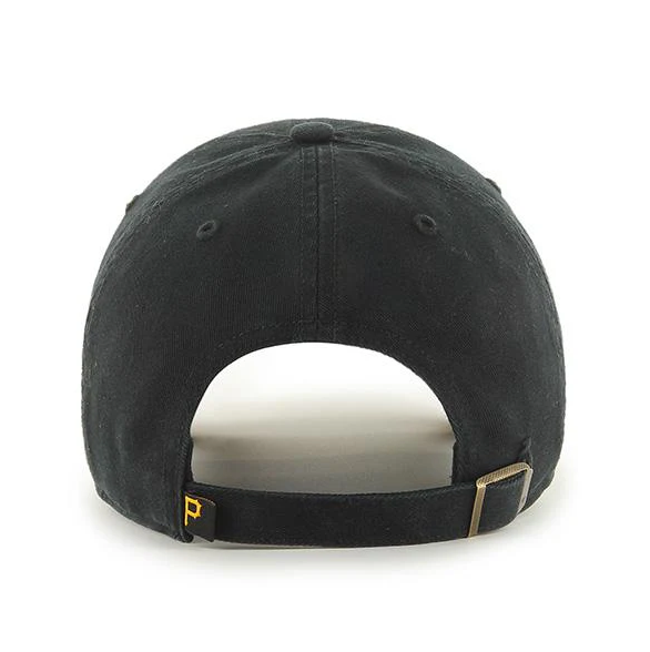 Pittsburgh Pirates '47 Brand Black Clean Up Adjustable Dad Hat