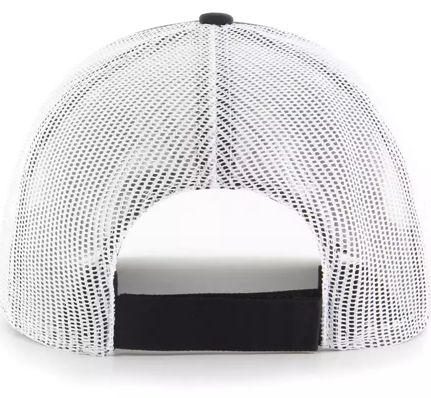 Cincinnati Bengals '47 Brand Black Trucker Adjustable Backstrap Hat