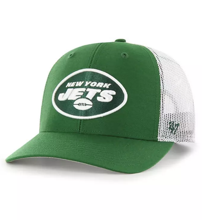 New York Jets '47 Brand Green Trucker Adjustable Backstrap Hat