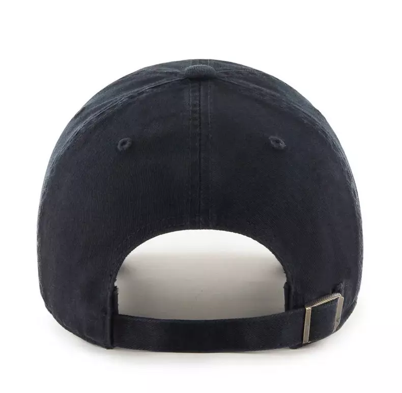 Los Angeles Dodgers '47 Brand Black On Black Clean Up Adjustable Dad Hat