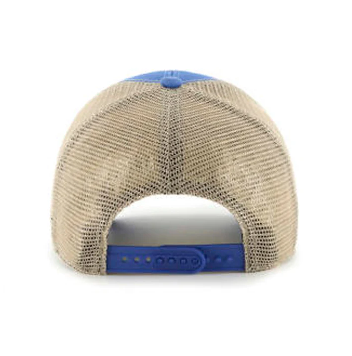 Los Angeles Rams '47 Brand Blue Trawler Clean Up Adjustable Trucker Dad Hat