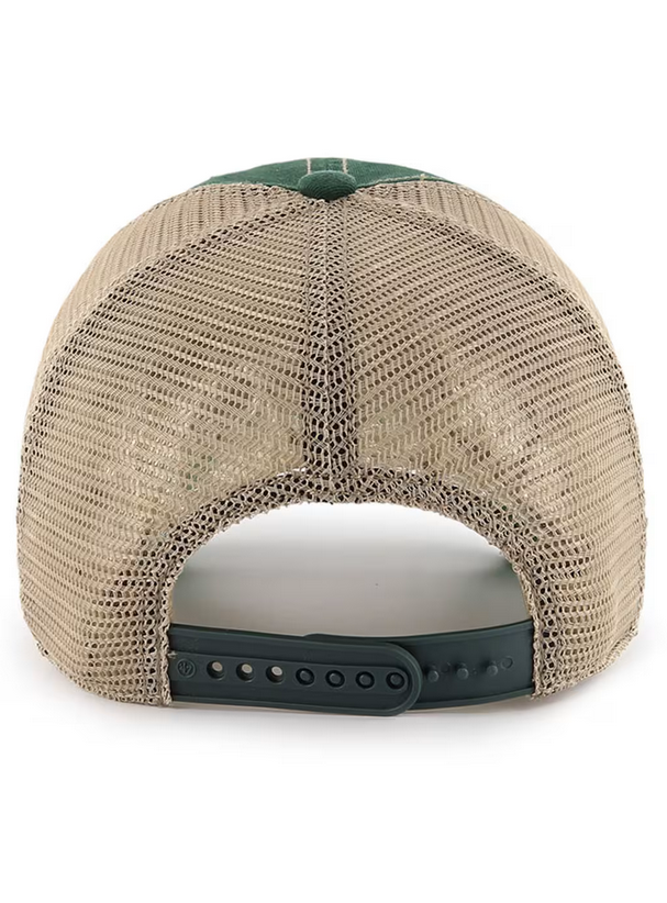 Green Bay Packers '47 Brand Green Trawler Clean Up Adjustable Trucker Dad Hat