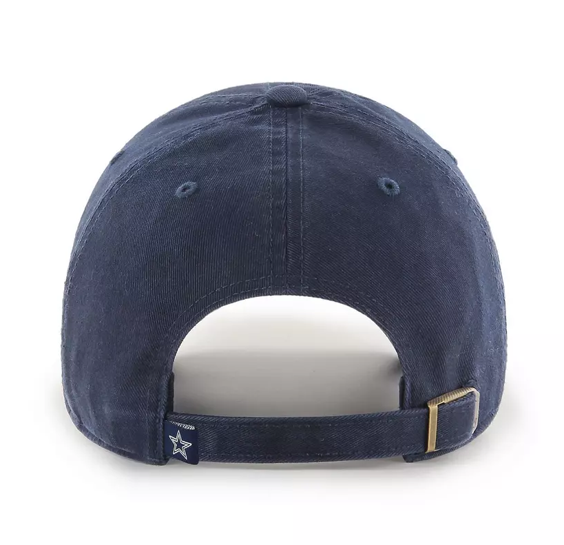 Dallas Cowboys '47 Brand Navy Blue Clean Up Adjustable Dad Hat