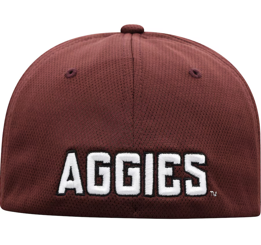 Texas A&M Aggies Top Of The World Maroon Victory Reflex Stretch Fit Hat