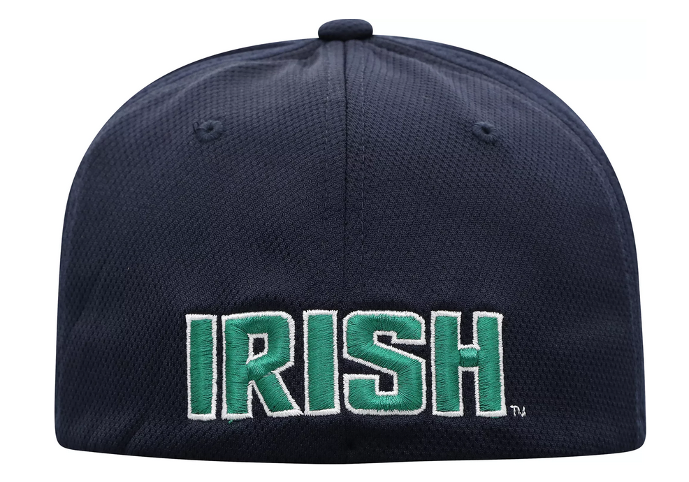 Notre Dame Fighting Irish Top Of The World Navy Victory Reflex Stretch Fit Hat