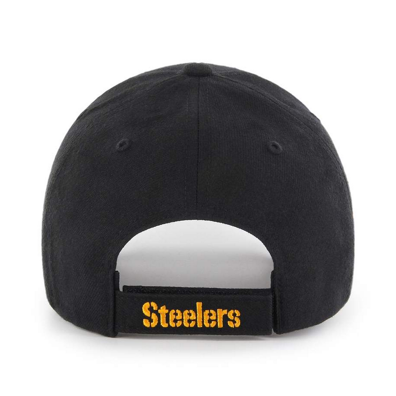 Pittsburgh Steelers '47 Brand Black Adjustable MVP Hat