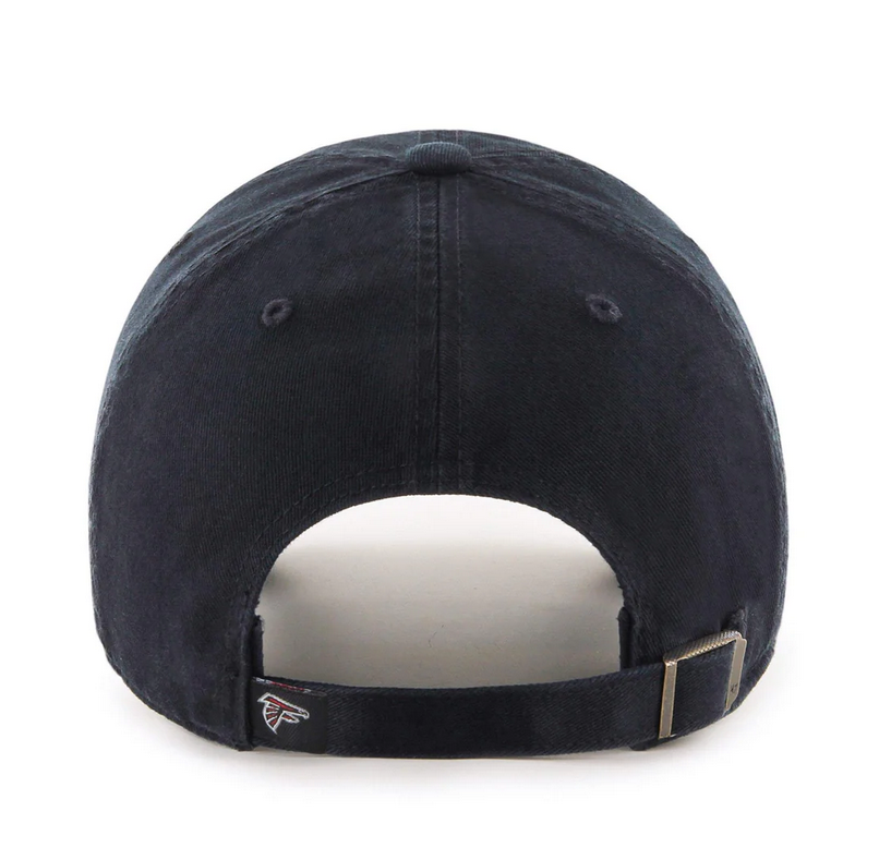 Atlanta Falcons '47 Brand Black Clean Up Adjustable Dad Hat