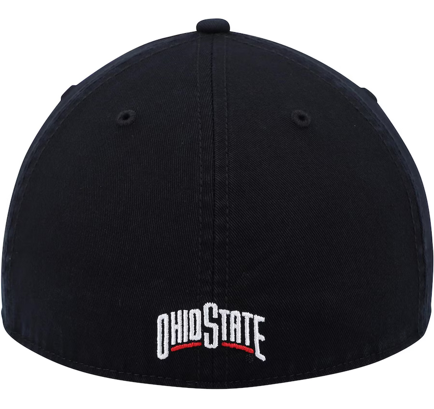 Ohio State Buckeyes '47 Brand Black Fitted Franchise Hat