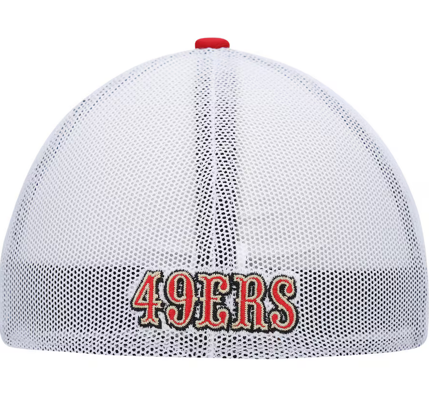 San Francisco 49ers '47 Brand Red Trophy Trucker Flex Fit Hat