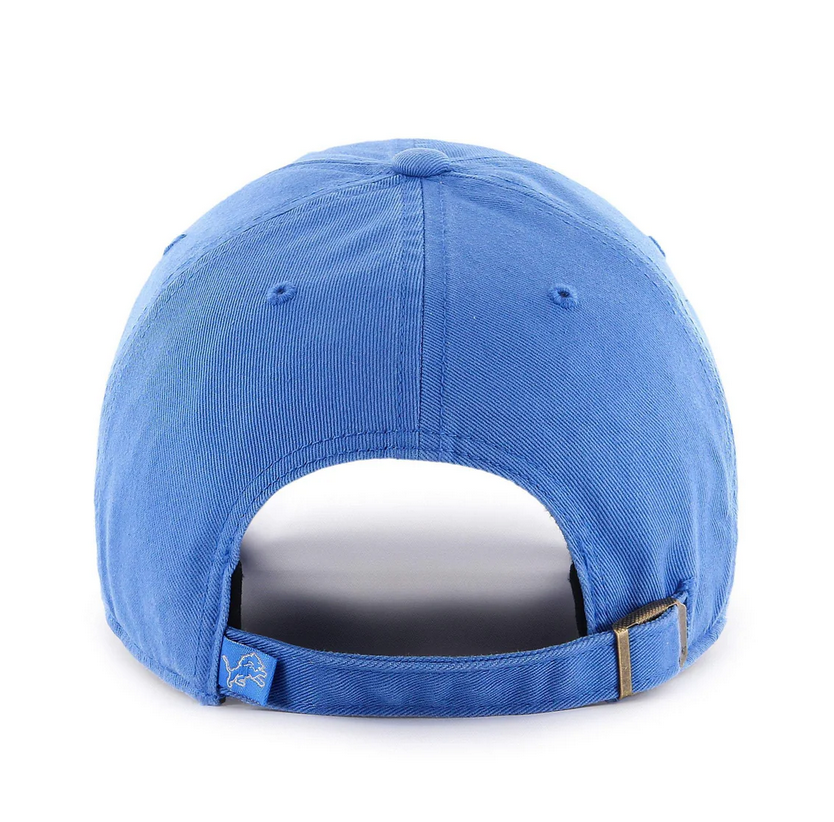 Detroit Lions '47 Brand Blue Clean Up Adjustable Dad Hat