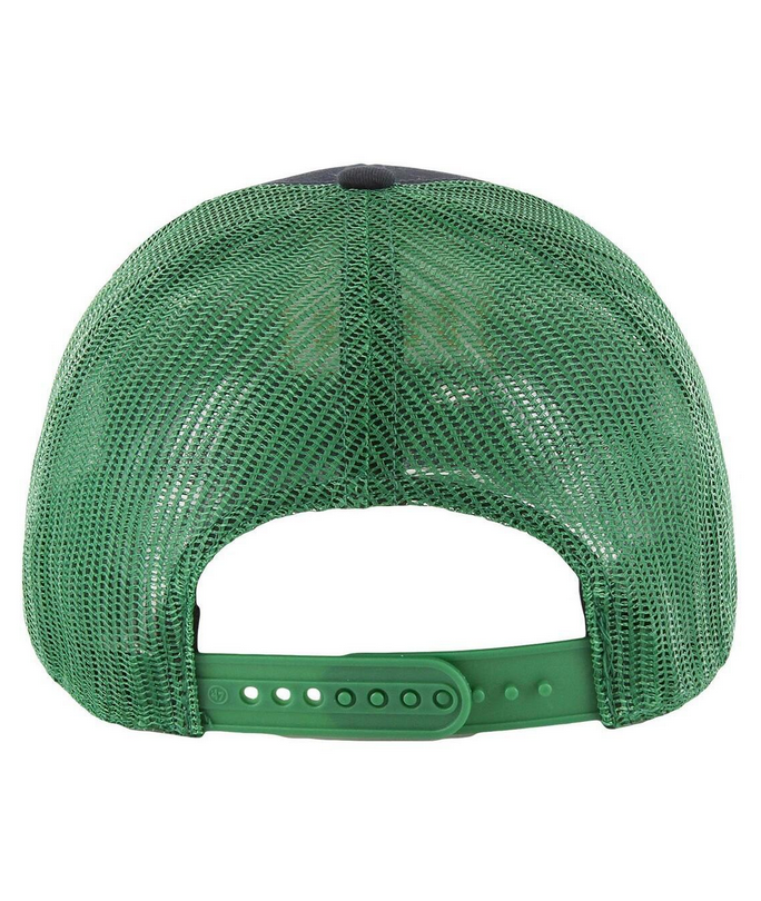 Notre Dame Fighting Irish '47 Brand Navy/Green Trucker Snapback Adjustable Hat