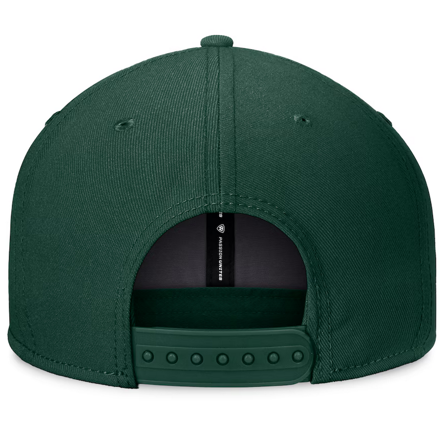 Youth Miami Hurricanes Maverick Green Snapback Adjustable Hat