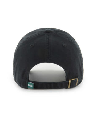 New York Jets '47 Brand Black Clean Up Adjustable Dad Hat