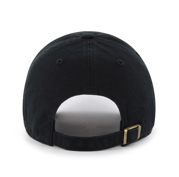 Washington Commanders '47 Brand Black Clean Up Adjustable Dad Hat