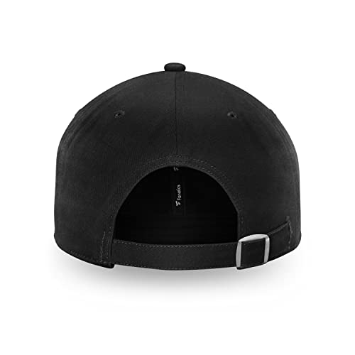 Boston Bruins Fanatics Brand Black Core Unstructured Adjustable Dad Hat