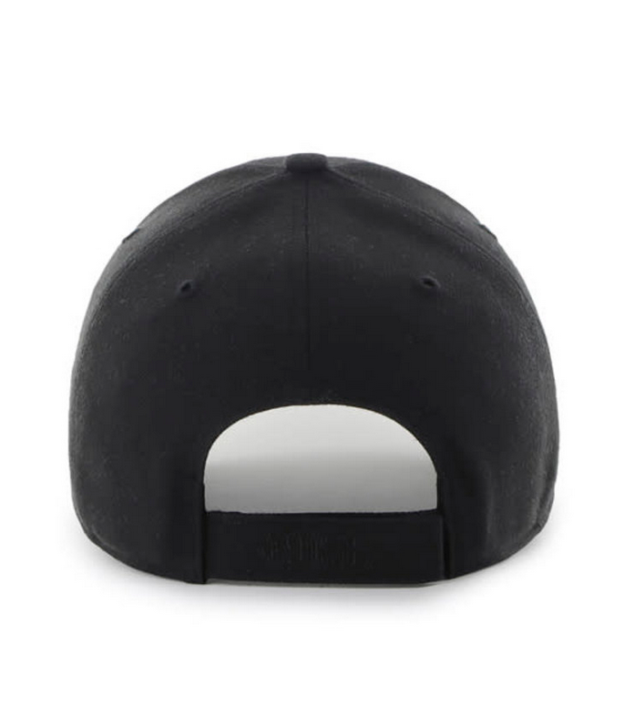 San Francisco 49ers '47 Brand Black On Black Adjustable MVP Hat