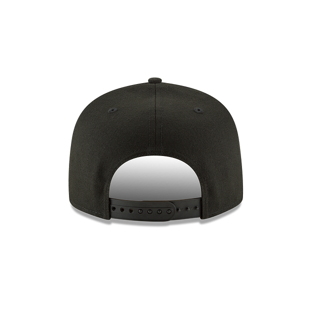 Las Vegas Raiders New Era Black 9Fifty Basic Snapback Adjustable Hat
