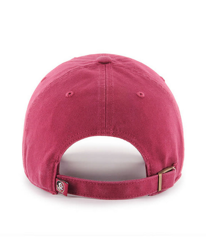 Florida State Seminoles '47 Brand Red Clean Up Adjustable Dad Hat