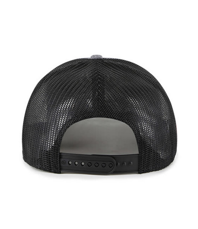 Boston Bruins '47 Brand Charcoal Carbon Trucker Adjustable Hat