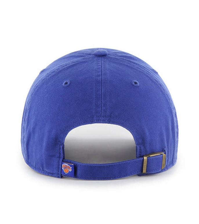 New York Knicks '47 Brand Blue Clean Up Adjustable Dad Hat