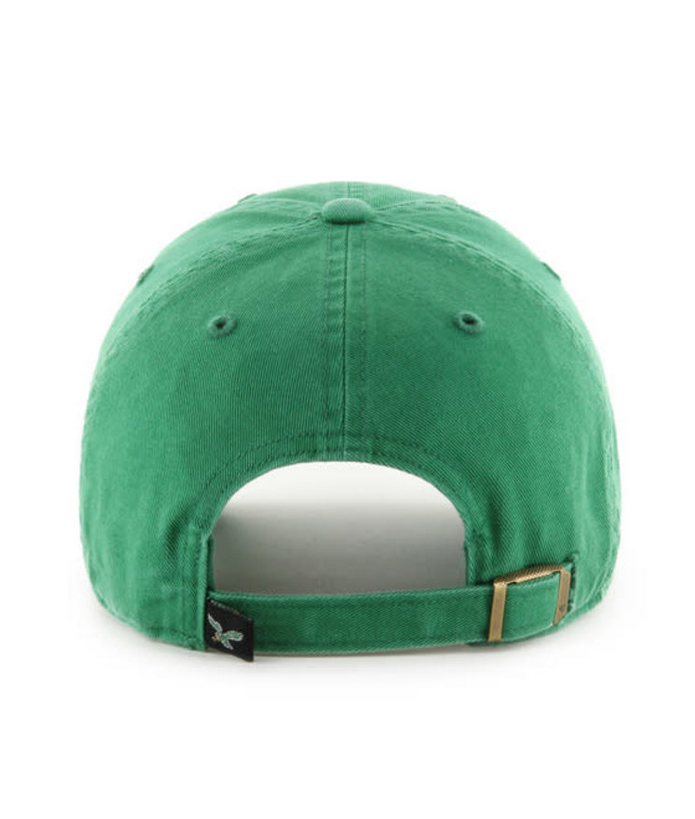 Philadelphia Eagles '47 Brand Green Legacy Clean Up Adjustable Dad Hat