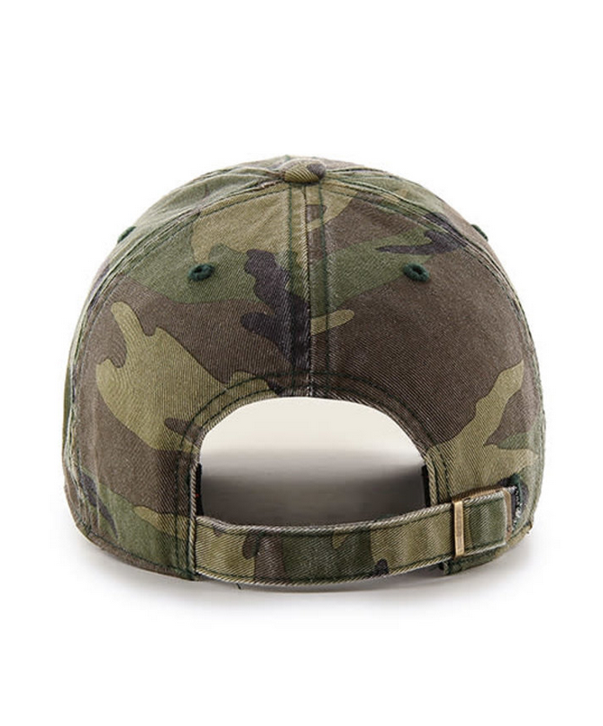Los Angeles Dodgers '47 Brand Camo Clean Up Adjustable Dad Hat